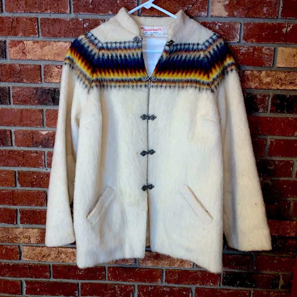 Myrjord Veveri  Nordic Wool Jacket True Vintage